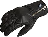 Halvarssons Hofors Perforated Motorcycle Gloves (Black, 9)