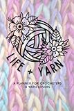 Personal Planner for Crocheters - Undated Planner with monthly & weekly Overviews, Crochet Project tracking, Schedule Organizer for time management