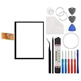 E-yiiviil Front Glass (Without LCD Display) Compatible with Uconnect Radio/Dodge 2017-2020 Charger Challenger TP Touch 8.4" with Tools