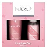 Jack Wills Ladies Mini Duo Fruity Body Spray, Fruity Body Wash Gift Set christmas 2019