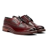 Ben Sherman Archie Brogue Mens Burgundy Shoes-UK 8 / EU 42