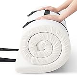 Jamdok Single Foam Mattress Topper For Camping Bed,Car Mattress,Sofa,Roll Up Floors Mat,Folding Sleep Pad,Portable(190X75X5cm)