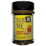 Angus & Oink | Fries With That? Seasoning | Savoury Garlic & Bacon Flavours | Perfect for Fries, Wedges, Nachos, and More | Your Ultimate Snack Seasoning | 225g