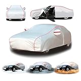 Waterproof Car Cover For Audi MR2 MK1,Outdoor Car Cover,Sun Scratch Proof Windproof Protection Full Covers for All Seasons yu465j