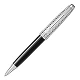 Montblanc 113336 Meisterstück Solitaire Doué Geometric Dimension Platinum Classique Ballpoint Pen