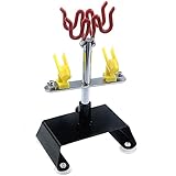 ANCLLO Table Top Airbrush Holder Spray Pen Stand Holds Up to 4 Airbrushes Swivel Tilt Kit
