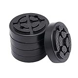 Rubber Car Lift Pads Set of 5 Anti Slip Vehicle Lift Adapter Pads for 2 Post Lift 4 Post Lift Universal Fit Garage Equipment Protective Jack Pads