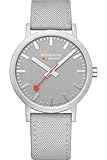 Mondaine Men Analog Quartz Watch with Textile Strap A6603036080SBH