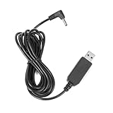 Gosknor Radar Detector Power Cord, 6.56ft Radar Detector Adapter Cable Radar Detector Accessories for Cobra RAD 480i 450 350 380 Uniden DFR5 DFR3 DFR1 Whistler Radar Detector