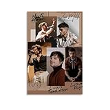 Lebaito Poster Direction Music Band Vintage Retro Cover Signed Posters for Room Aesthetic Canvas Wall Art Bedroom Decor12x18inch(30x45cm)
