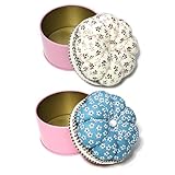 JNAWA 2Pieces Needle Pin Cushion Cute Pumpkin Sewing Pin Cushion Pincushions Needle Collector for Needlework Supplies Sewing Gift
