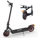 iScooter Electric Scooter, 350W Motor i8/i9 Electric Scooters Adult with Cuise Control, 20-30KM Range, 8.5Inch Tires, 3 Speed Mode, Double Braking System Fast E Scooter for Adults and Teens