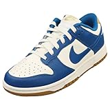 NIKE Women's Dunk Low Sneaker, Sail Blue Jay Sail Blue Jay, 7 UK