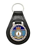 RAF Station Waddington Leather Key Fob