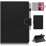 KATUMO Universal Case for 12-13 inch Tablet, Folio Leather Case for TECLAST T60 Plus/SVITOO P108 / Blackview 12 inch, Portable Cover for Lenovo Tab P12 / Lenovo Idea Tab Pro 12.7"