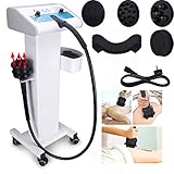 G5 Vibrating Massage Machine with Stand Table, 5 in 1 Body Slimming Beauty Machine Fat Burning Muscle Relaxation Full Body Massager