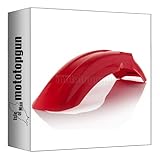 acerbis 0008347.110.990 front fender red compatible with honda cr 85 r 2003 2004 2005 2006 2007 mototopgun