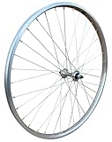 Baldy's 26" Silver Front Mountain Bike Wheel Sealed Bearing Nutted Hub