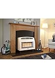 DESIGNER FIRE FLAVEL FORSC0EN CREAM STRATA GAS FIRE -EC