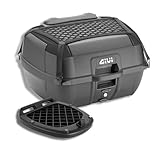 GIVI B45B+ 45L Black Cover with Monolock Plate Universal Backrest