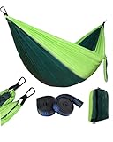 OTraki Camping Hammock, 270 x 140cm Portable Hammock with Straps, Ultralight Nylon Tree Hammock for Garden Outdoor Camping Backpacking Hiking