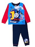 THOMAS & FRIENDS, Boys Thomas The Tank Engine Pyjamas, Red/Blue, Age 2-3 Years