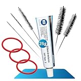 fancility® Set for DeLonghi & AEG Brewing Unit, 25 g, Silicone Grease for Fully Automatic Coffee Machines, 3 Seals, Including ECAM ESAM ETAM Brewing Group, 5 Cleaning Brushes, Press-On Piston, Sealing