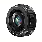 Panasonic LUMIX H-H020AE-K 20 mm Micro Four Thirds Camera Lens - Black