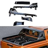 FTAPACCE Roll Bar Chase Rack Pickup Sports Bar Fits for Mitsubishi L200 Triton 2024 2025 2026 ABS Plastic Glossy Black