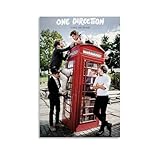 Biaoxiao One Poster Direction Music Boy Band Cover Posters for Room Aesthetic Canvas Wall Art Bedroom Decor12x18inch(30x45cm)