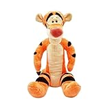 Disney Store Official Tigger Medium Soft Plush Toy, 44cm/17”, Made With Soft-Feel Fabric With Embroidered Details And A Characterful Expression, Suitable For All Ages
