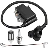 ZAMDOE TS410 TS420 Ignition Coil for Stihl TS410-Z TS420-Z TS410A TS410AZ TS420A Cut Off Saw Replace for 4238-400-1301 4238 400 1307, 42384001301, 42384001307, with Spark Plug Wire