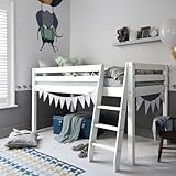 Noa and Nani Ontario Cabin Bed Midsleeper Shorty in Classic White