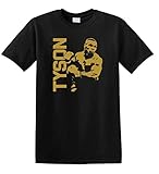 Revolutionary Tees Mike Tyson Boxing Heavyweight Iron Mike Legend Heavy Cotton t-Shirt? Black
