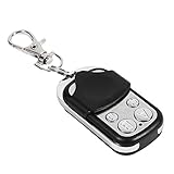 Wireless Remote Control for Garage Door Opener 433MHz 12V Inching Multi-Button Round Transmitter Compatible Universal Switch with ABCD Function for Electric Roller Shutter Motor Gate Automation