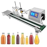 4 Head Liquid Filling Machine, Automatic Bottle Filler Bottling Machine, 1-4 Adjustable Filling Heads, Filling Efficiency 4*3.2L/min, Fill Height Adjustable From 0-30 Centimetres, for Various Liquids