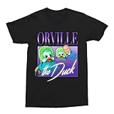 CHAJIN Orville The Duck Throwback t Shirt Black