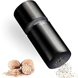 ZOLMER®Nutmeg Grinder with Storage Container I Extra Sharp Grinder for Very fine Nutmeg Powder I Stainless Steel Nutmeg Grinder I Nutmeg Grater
