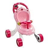 Fisher-Price Princess Stroll-Along Musical Walker and Doll Gift Set