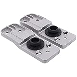 HouYeen 2PCS Lower Radiator Mounting Bracket Support for Astra J Mk6 2009-2018 13300486