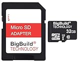 32GB 80MB/s microSDHC Memory Card For Snooper Truckmate S2700/S5100/S6900/S8110/SC5900/S5100, Snooper Ventura S2700/S8110/SC5900, Syrius SC5900, My-Speed DVR G3 Navigator