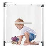 Fred Safety Screw Fit Acrylic Clear-View Baby Safety Gate to Fit Openings 75cm to 100cm