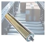 XILYZMO Industrial Stainless Steels Unpowered Steel Bearing Rollers, Conveyor Replacement Roller, Easy Assembly DIY Projects Transmission Replacement For Factories Warehouses(L-200/32mm)