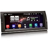 Erisin 10.25 inch Android 10.0 Car Stereo Radio Sat Nav for BMW 5 Series E39 X5 E53 M5 CarPlay Android Auto DSP DAB+OBD2 Wifi Bluetooth DVR TPMS GPS Navigation USB Head Unit【8-Core 4GB+64GB】