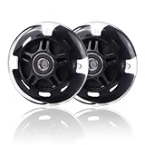 2 PCS Scooter Wheels Replacement 80mm for Maxi Micro, LED Flash Rear Wheel, PU Material with ABEC-7 Bearings, Scooter Accessories, Black