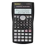JS-82MS-A Handheld Multi-Function 2-Line Display Digital LCD Scientific Calculator School Secondary For Science Maths Stationary Calculater 240 Calculations Function Protective Auto Power Off