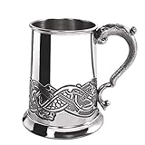 English Pewter Company Celtic Lion Design 1 Pint Pewter Tankard [CEL137]