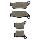 SOMMET Front + Rear Brake Pads for KTM EXC SX 125 Six Days XC SX 150 200 EXC-F XC-W XC-F XCF-W EXC-F 250 MXC 300 SX-F 350 Upside Down Forks 400 EXC 450 Racing 500 EXC 525 530 MXC 300 SXC 625 LT181-368