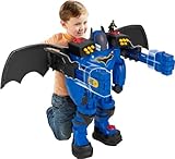 Fisher-Price Imaginext DC Super Friends Batman Toy, Batbot Xtreme Robot Playset, 30 Inches Tall with Figure for Pretend Play Kids Ages 3+ Years​