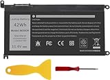 WDX0R 42WH Laptop Battery Replacement for Dell Inspiron 13 15 5000 7000 Series 5570 7579 7378 5567 7573 5565 5379 5378 5770 5568 Latitude 3189 3390 P58F P69G 3CRH3 WDXOR 11.4V